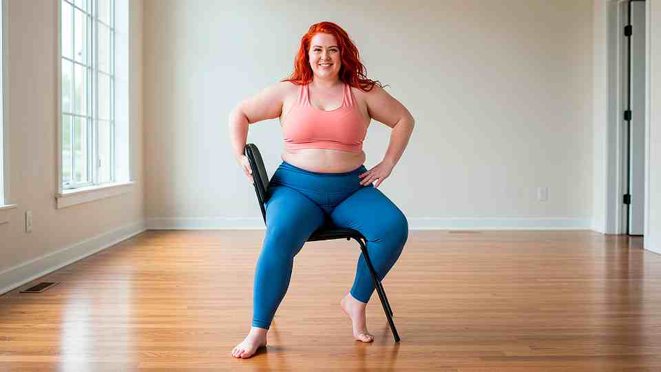 Mounjaro, healthy eating, and chair exercises for weight loss.